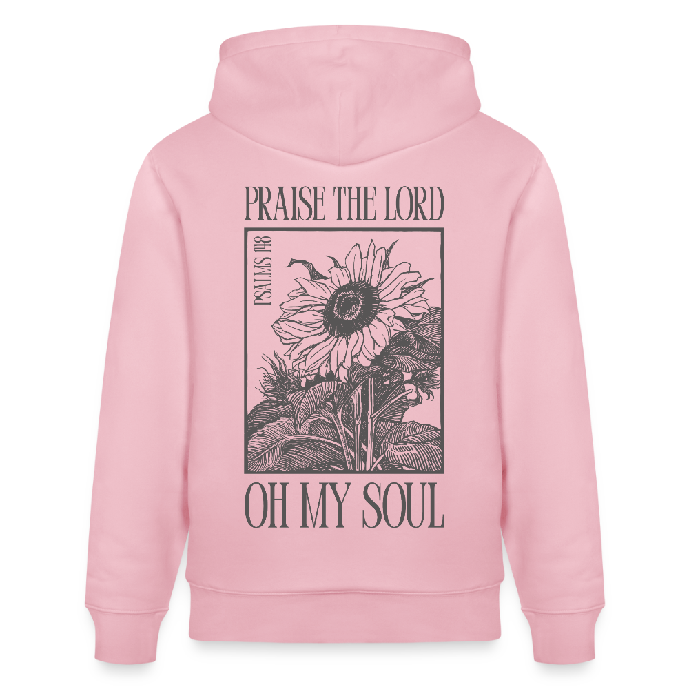 PRAISE - Unisex Bio-Hoodie - Hellrosa