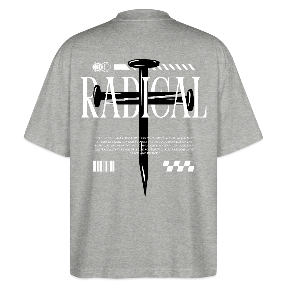 Stanley/Stella Oversized Unisex Organic T-shirt Blaster - heather grey