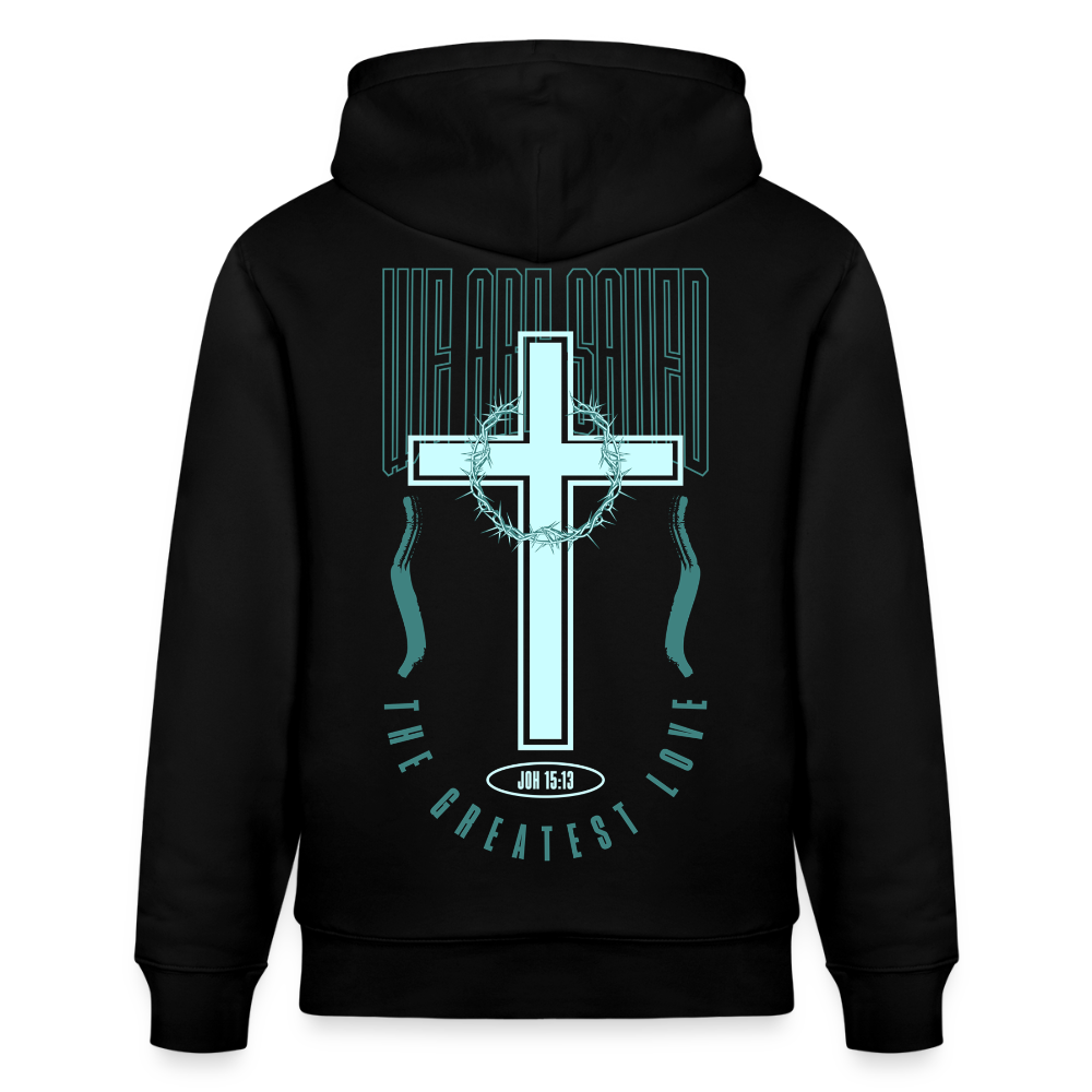 SAVED - Unisex Bio-Hoodie - Schwarz