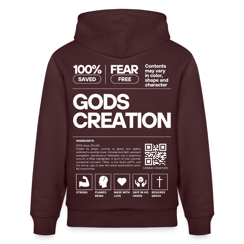 Stanley/Stella Unisex Bio-Hoodie CRUISER - Maroon