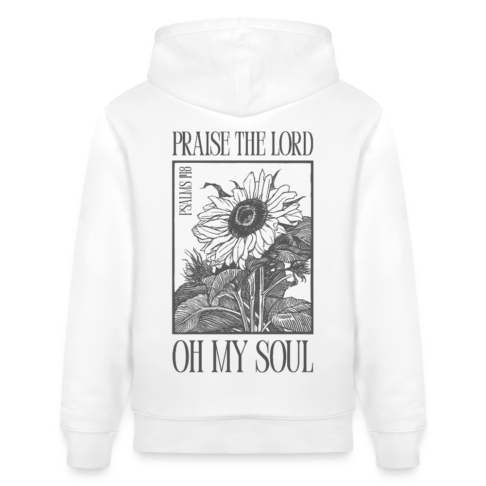 PRAISE - Unisex Bio-Hoodie - Weiß