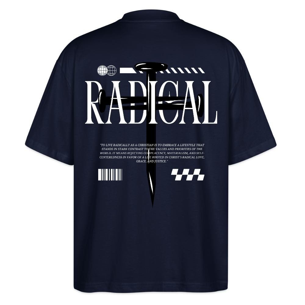 Stanley/Stella Oversized Unisex Organic T-shirt Blaster - navy