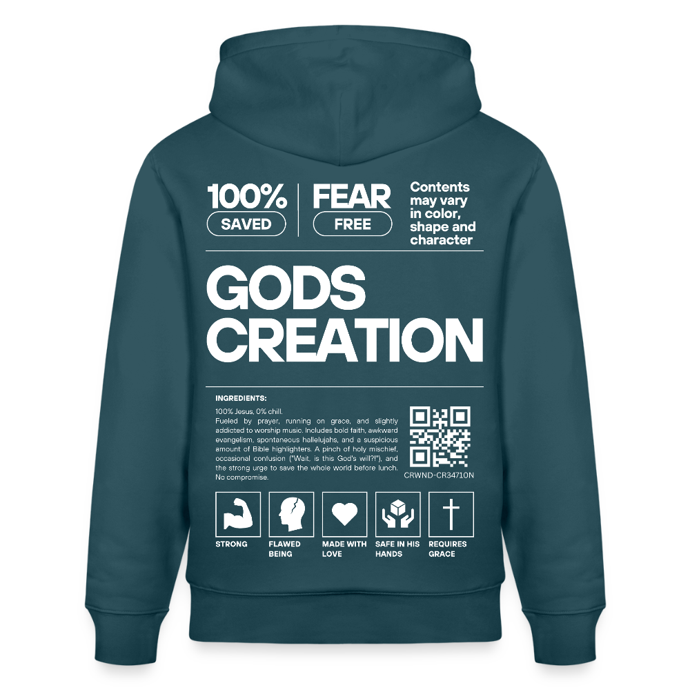 Stanley/Stella Unisex Bio-Hoodie CRUISER - Dunkles Petrol