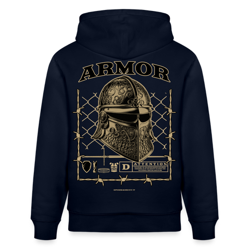ARMOR - Unisex Bio-Hoodie - Navy