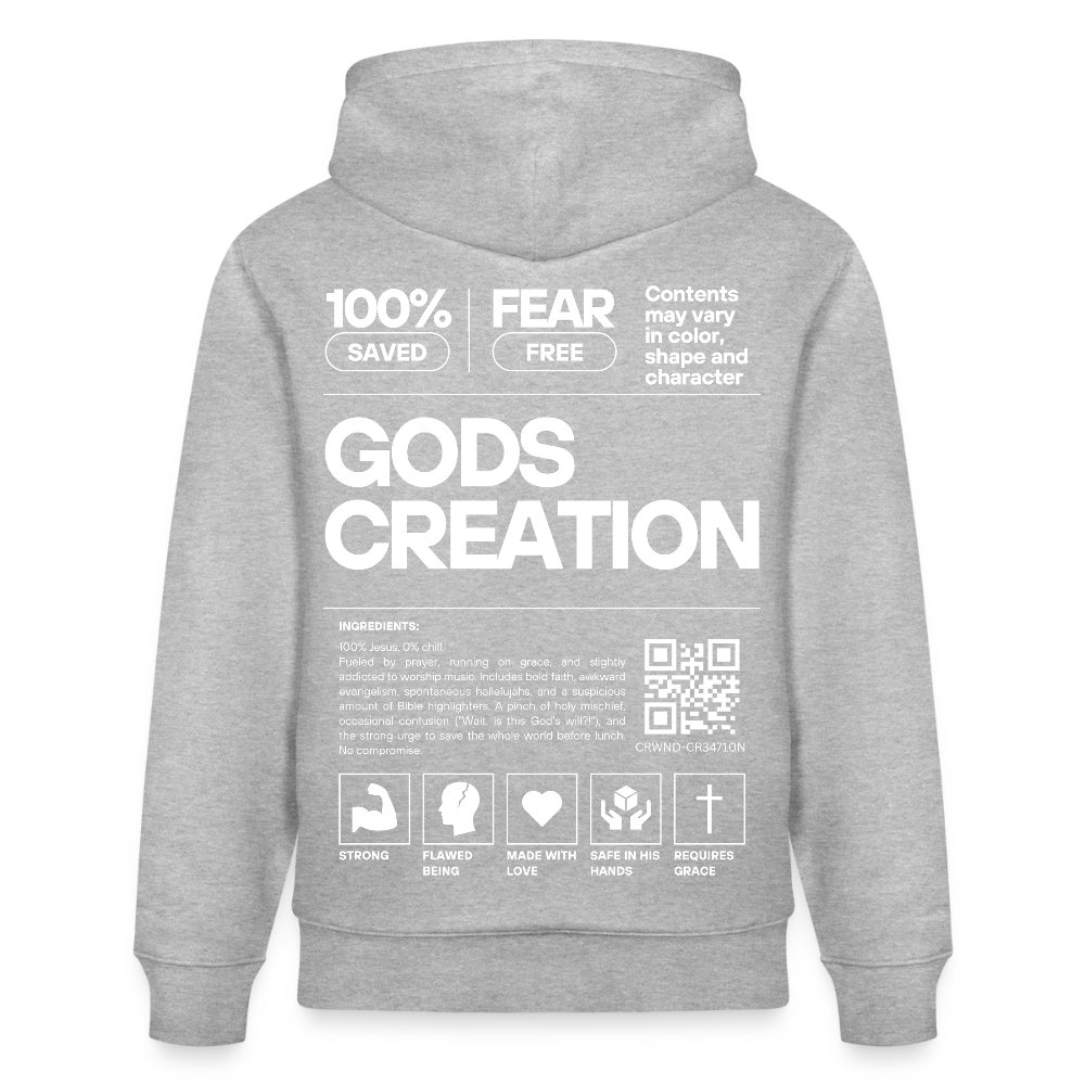 Stanley/Stella Unisex Bio-Hoodie CRUISER - Grau meliert