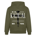 RADICAL - Unisex Hoodie - Khaki Grün