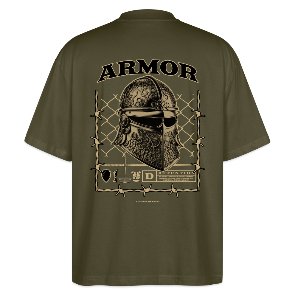 Stanley/Stella Oversized Unisex Organic T-shirt Blaster - khaki