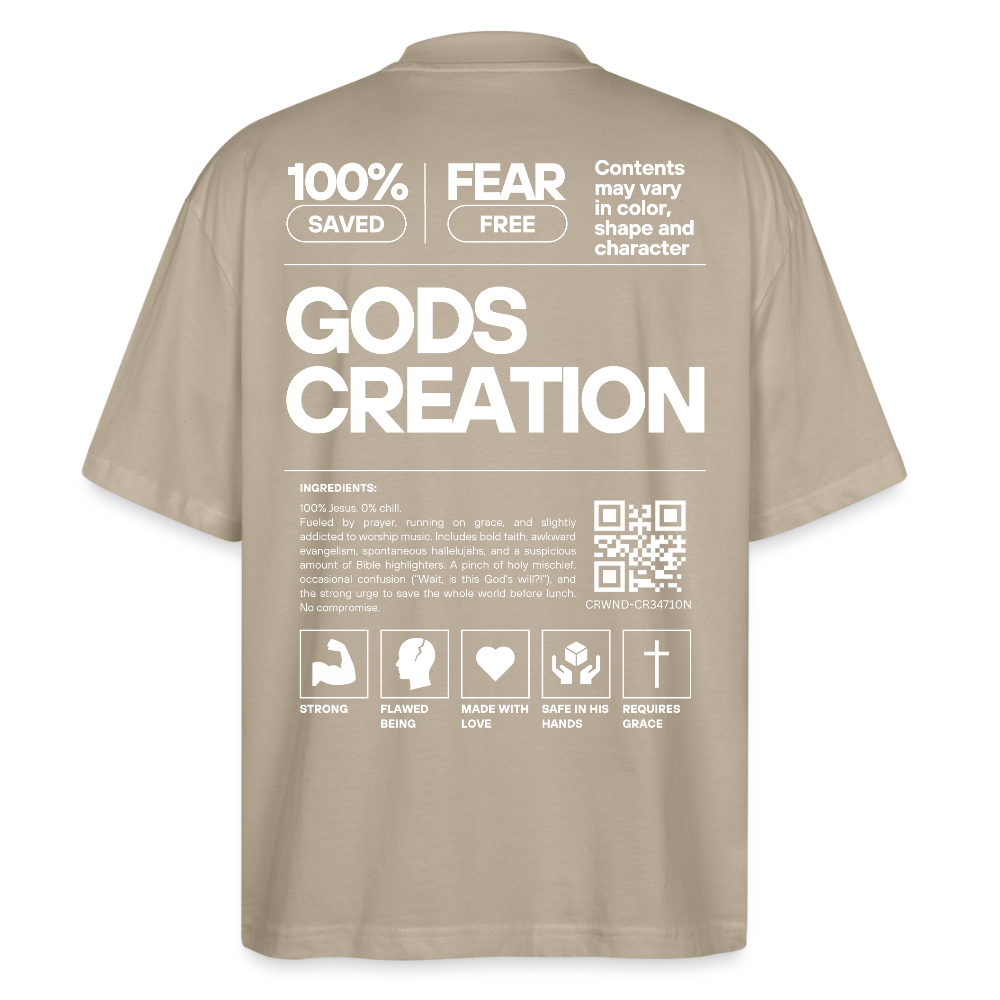 Stanley/Stella Oversized Unisex Organic T-shirt Blaster - Steingrau