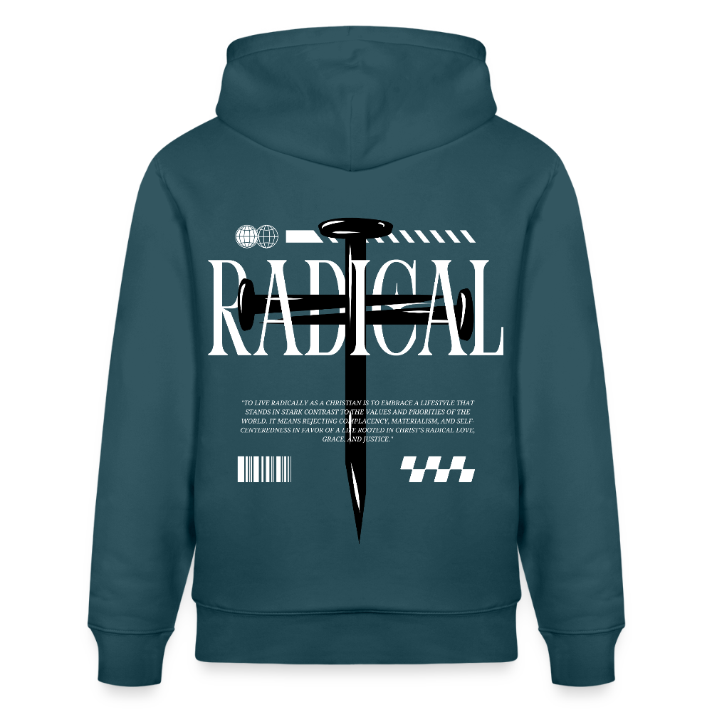 RADICAL - Unisex Hoodie - Dunkles Petrol